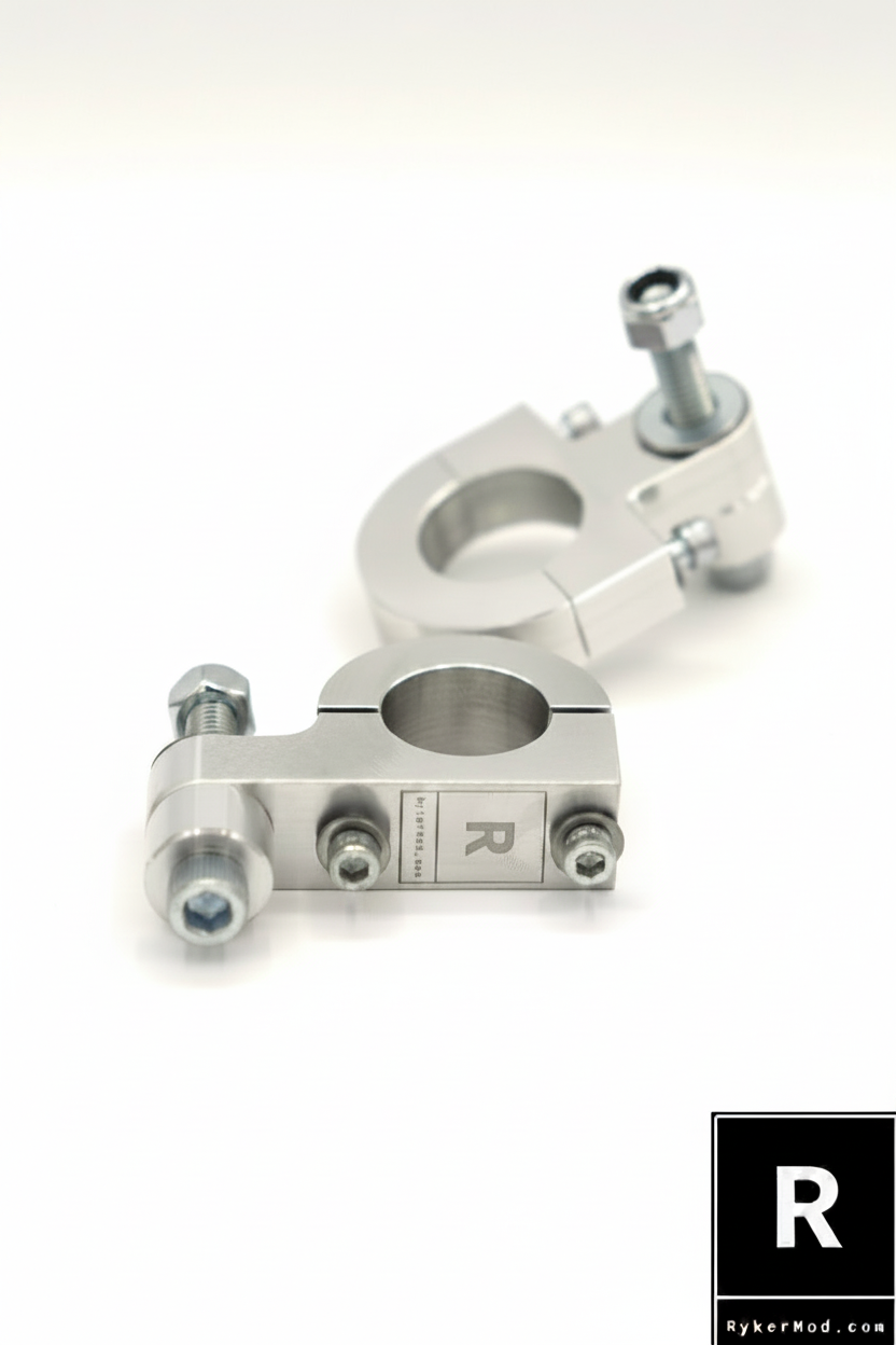 RykerMod Super Sport Steering Stabilizer with Bracket Kit