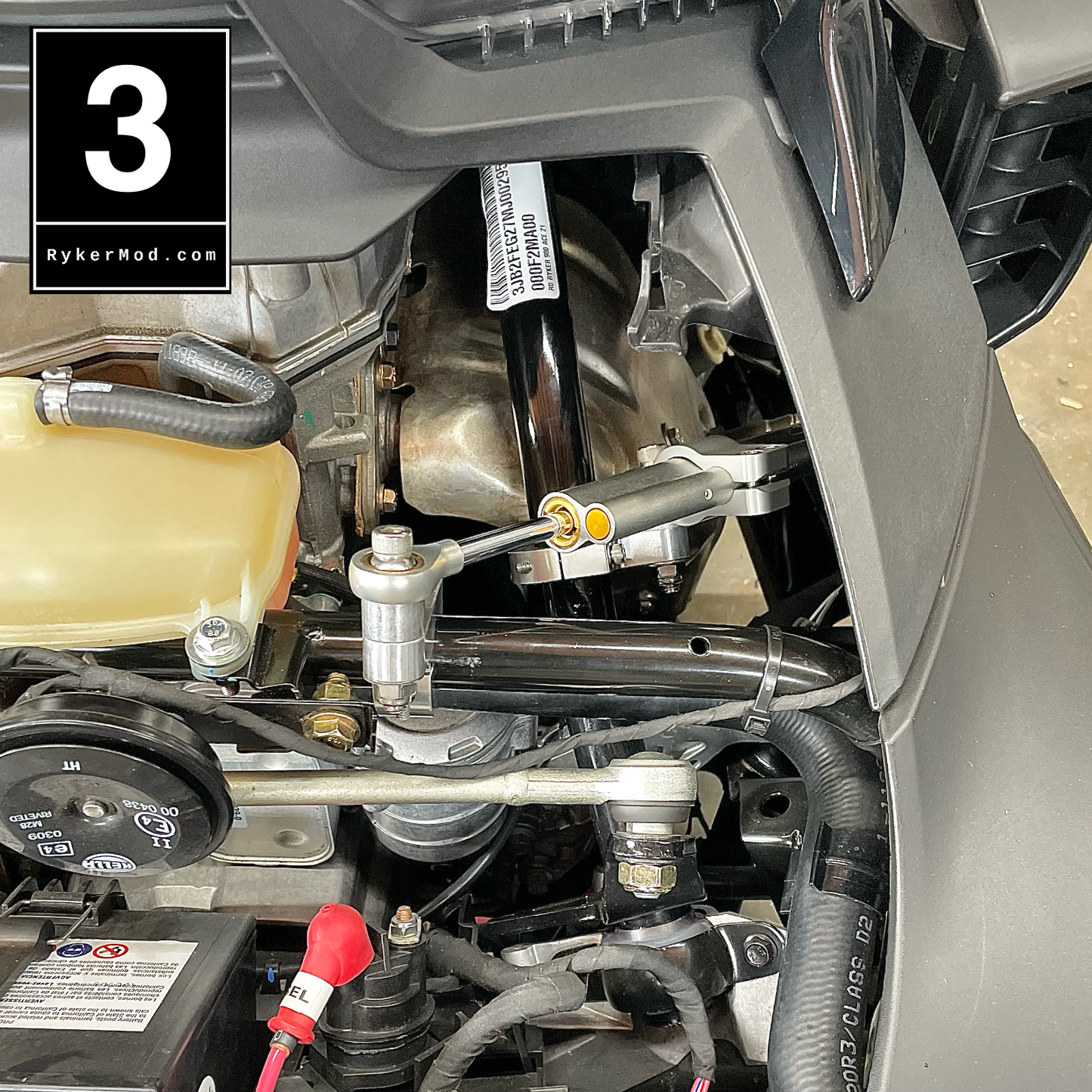 RykerMod Steering Stabilizer Bracket Kit (Brackets Only)