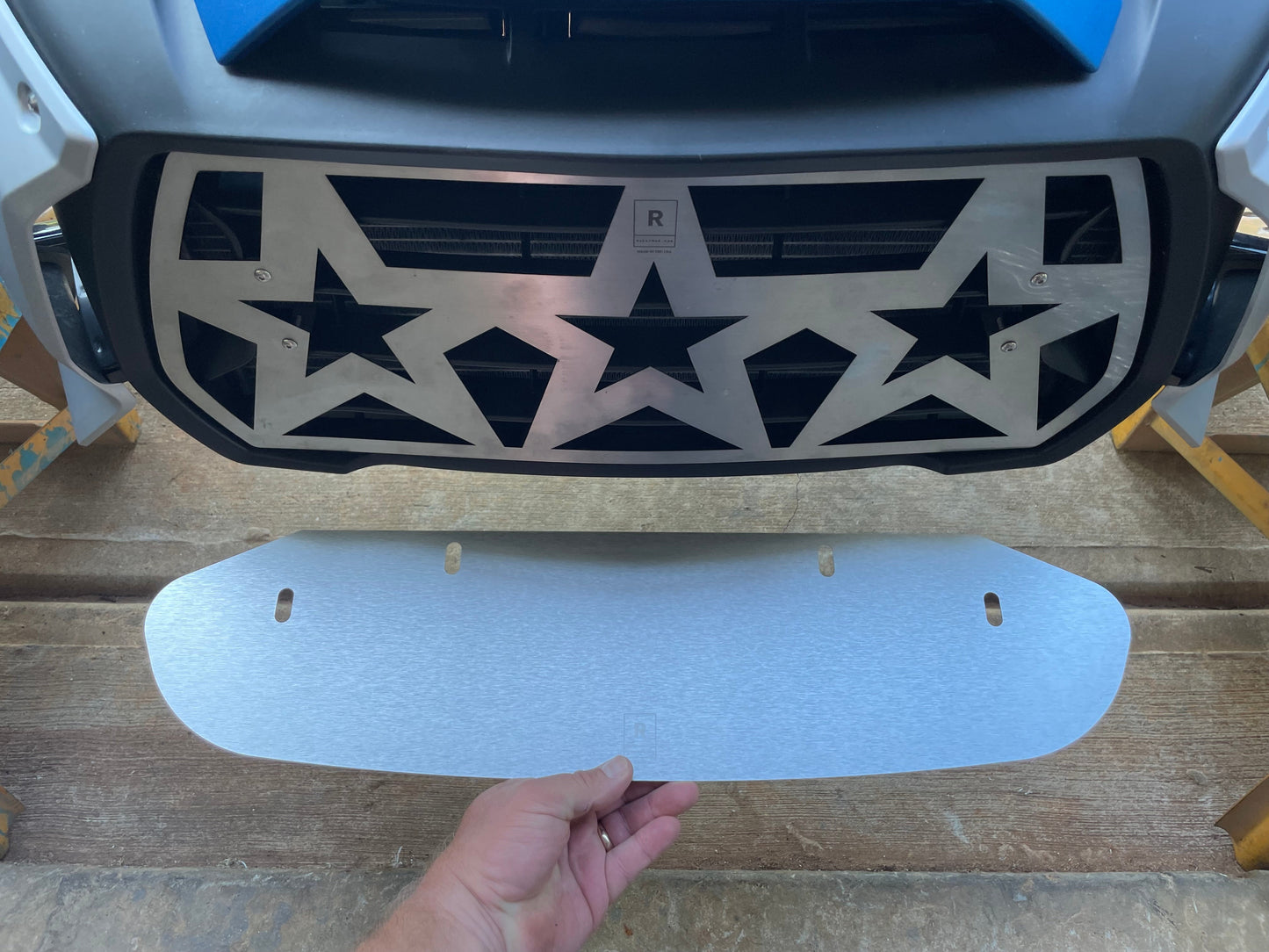 Stainless Steel Chin Spoiler