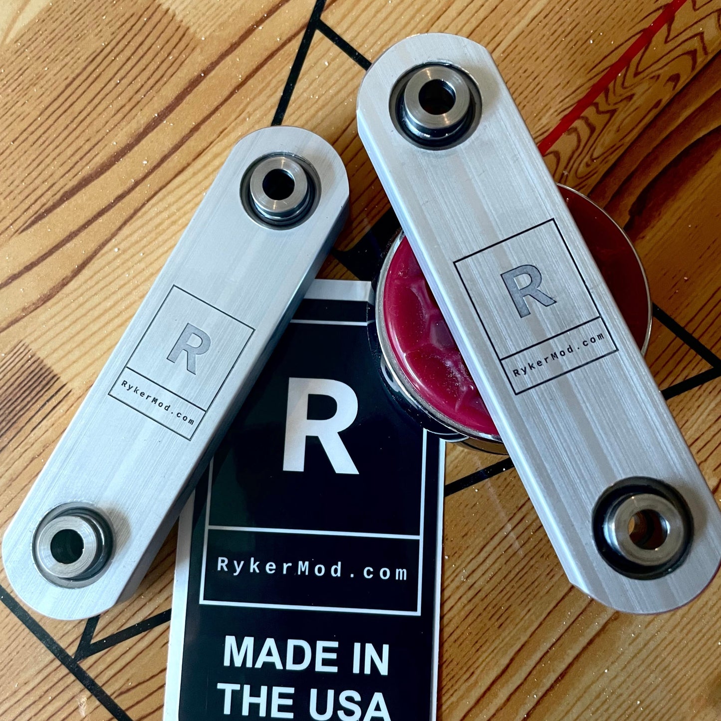 Silver RykerMod Super Billet End Links, All Ryker Models 600-900