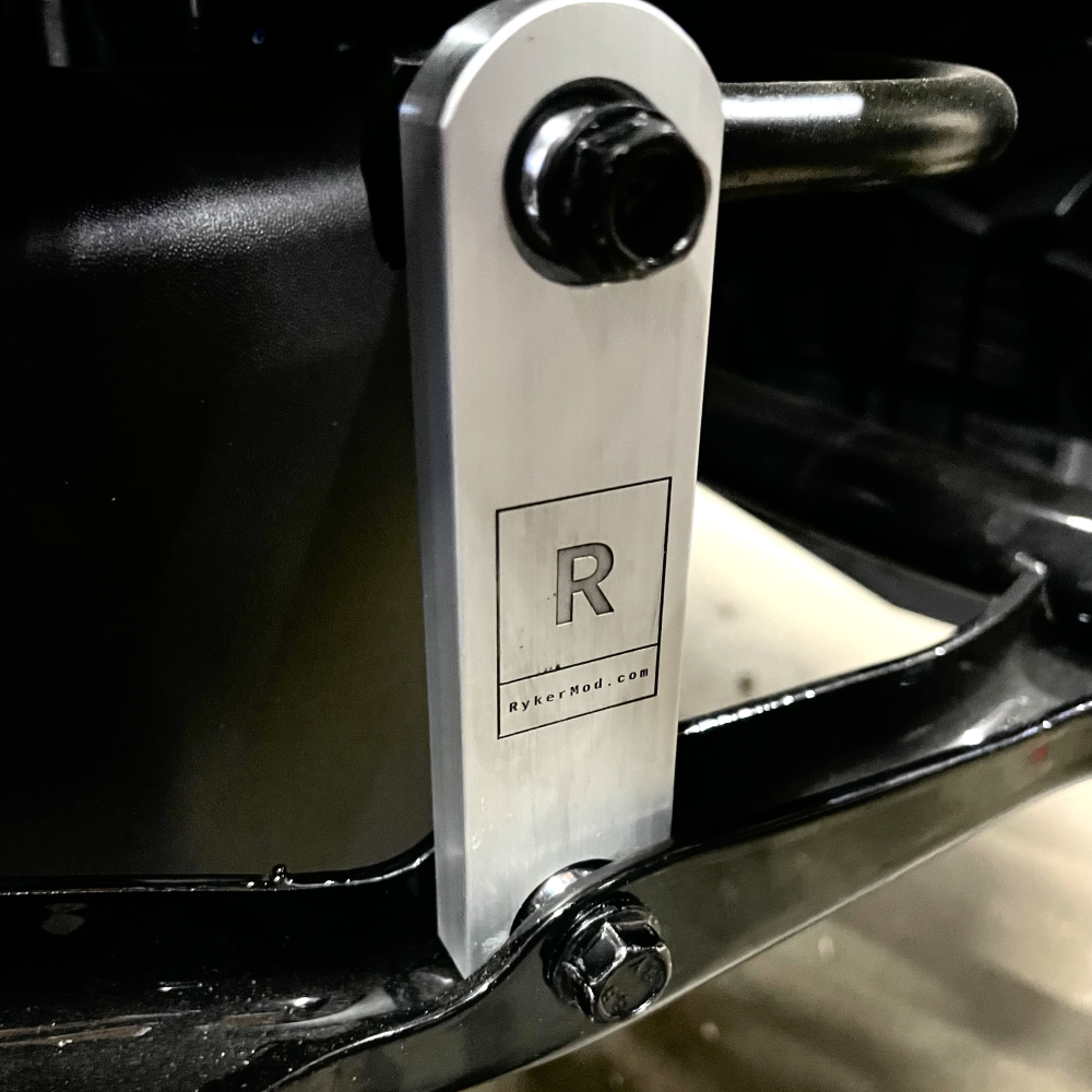 Silver RykerMod Super Billet End Links, All Ryker Models 600-900