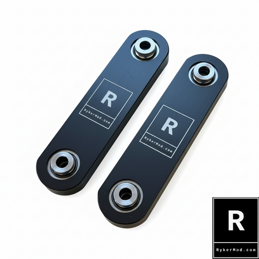 Black RykerMod Super Billet End Links, All Ryker Models 600-900