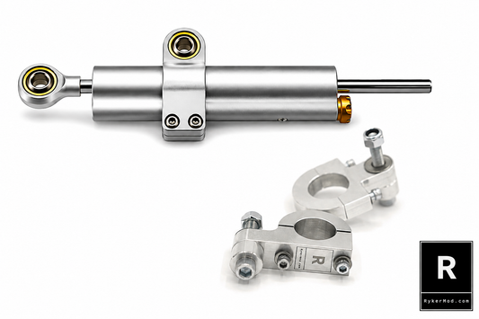 RykerMod Super Sport Steering Stabilizer with Bracket Kit