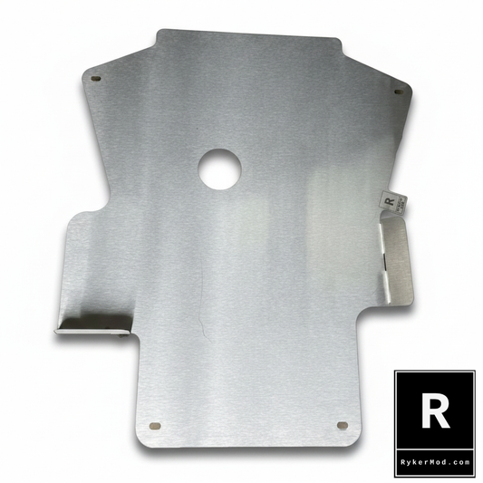 (SOLD OUT) Engine guard with integrated VSS stone guard and Rectifier cooler channel.